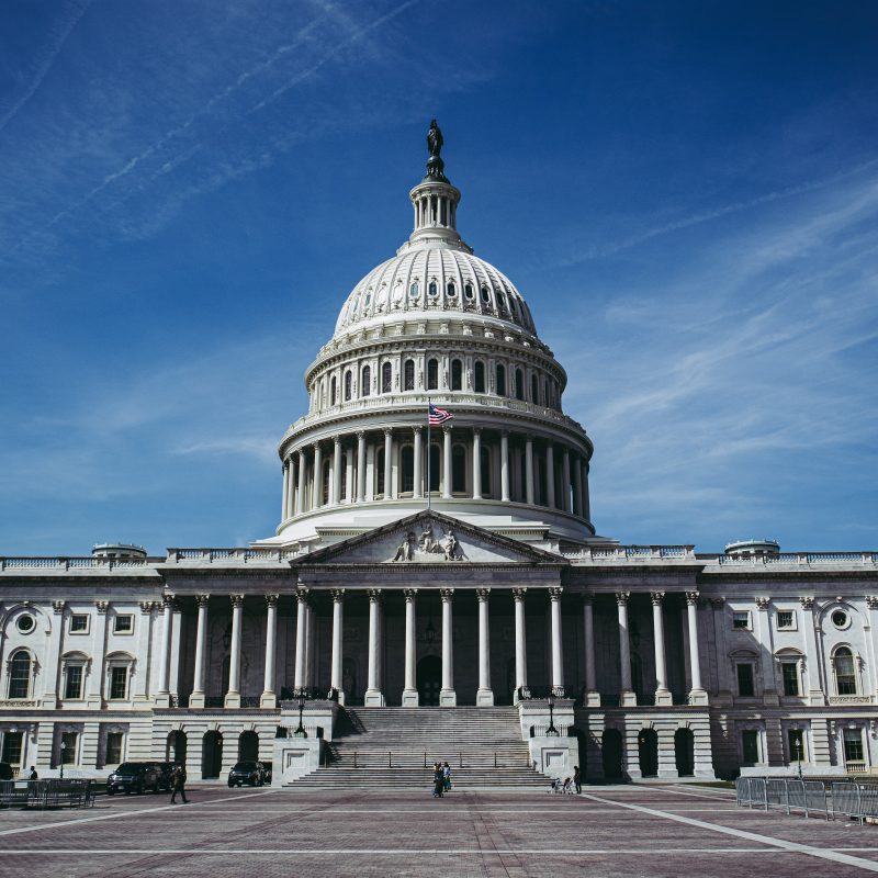 Capitol Building Washington United States Democracy Flag