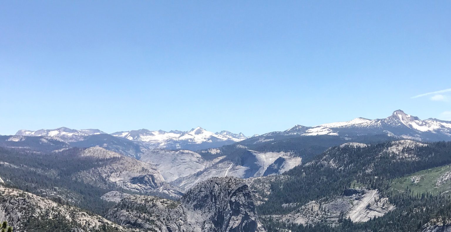 Yosemite Half Dome Horizon Hiking
