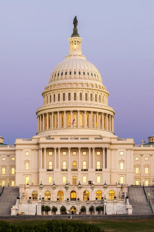 acco 2025 capital building purple sunset