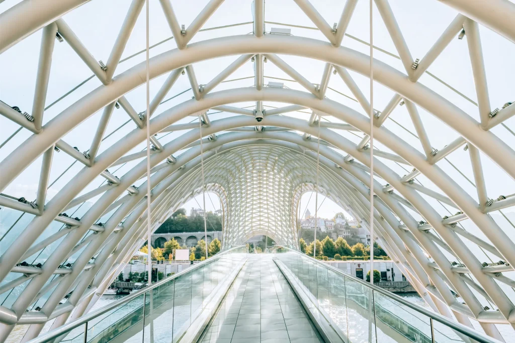 acco 2025 modern white overhead structure