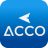 ACCO Icon Button Dark Blue Gradient