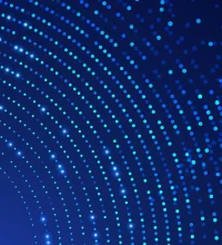 acco 2025 blue dot circle background