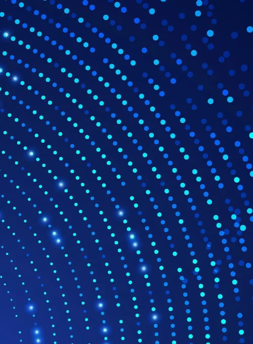 acco 2025 blue dot circle background