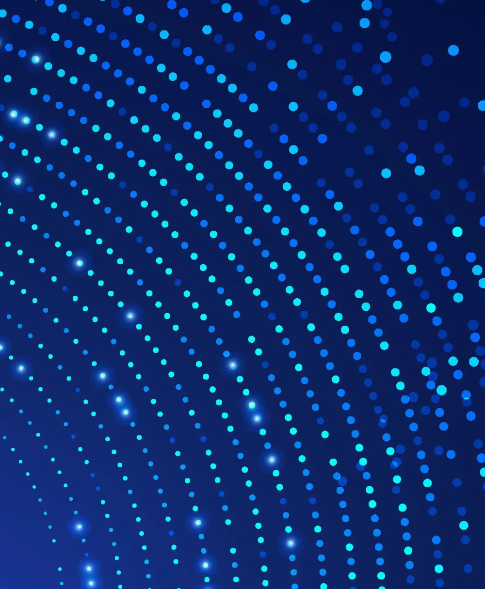 acco 2025 blue dot circle background