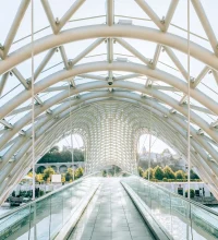 acco 2025 modern white overhead structure
