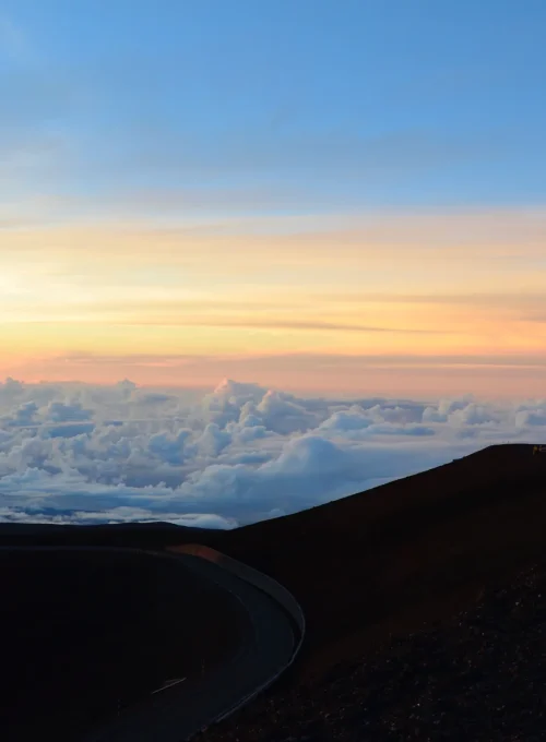 acco 2025 observatory sunset silhouette clouds